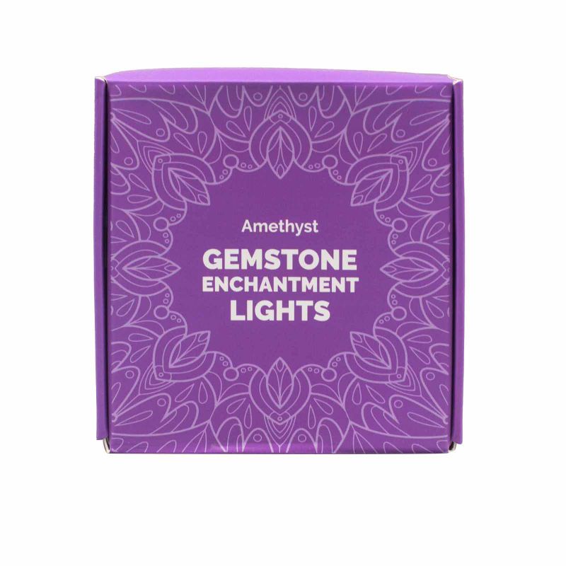 Lumières d'Enchantement en Pierres Précieuses - Amethyste