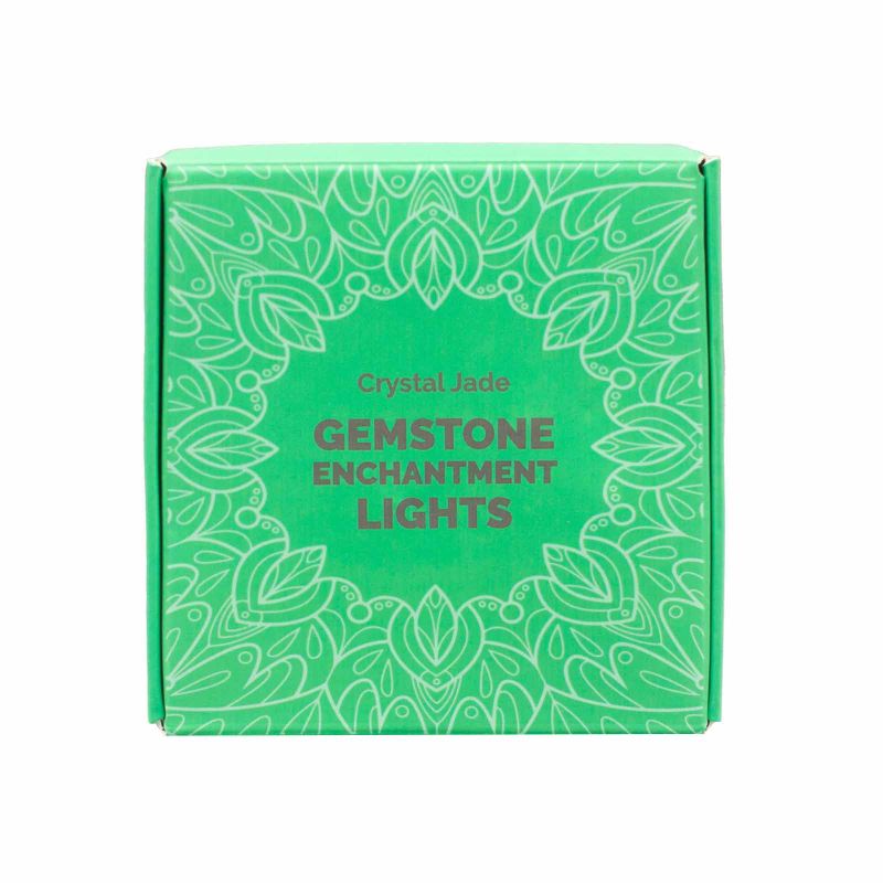 Lumières d'Enchantement en Pierres Précieuses - Cristal de Jade