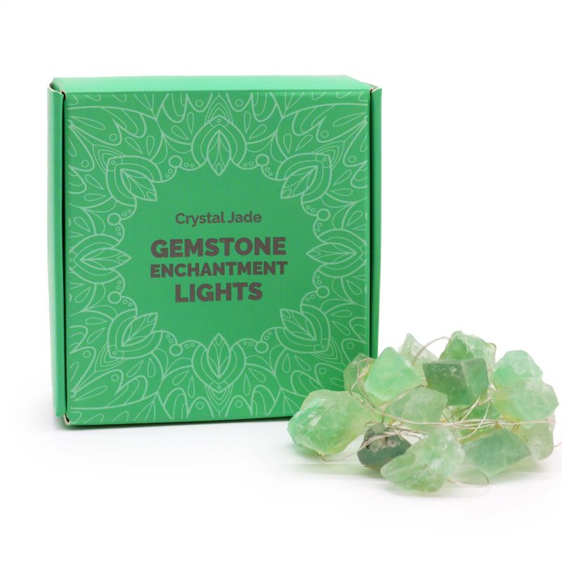 Lumières d'Enchantement en Pierres Précieuses - Cristal de Jade