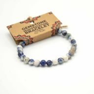 Bracelet de Manifestation en Pierres Précieuses- Sodalite - Vérité