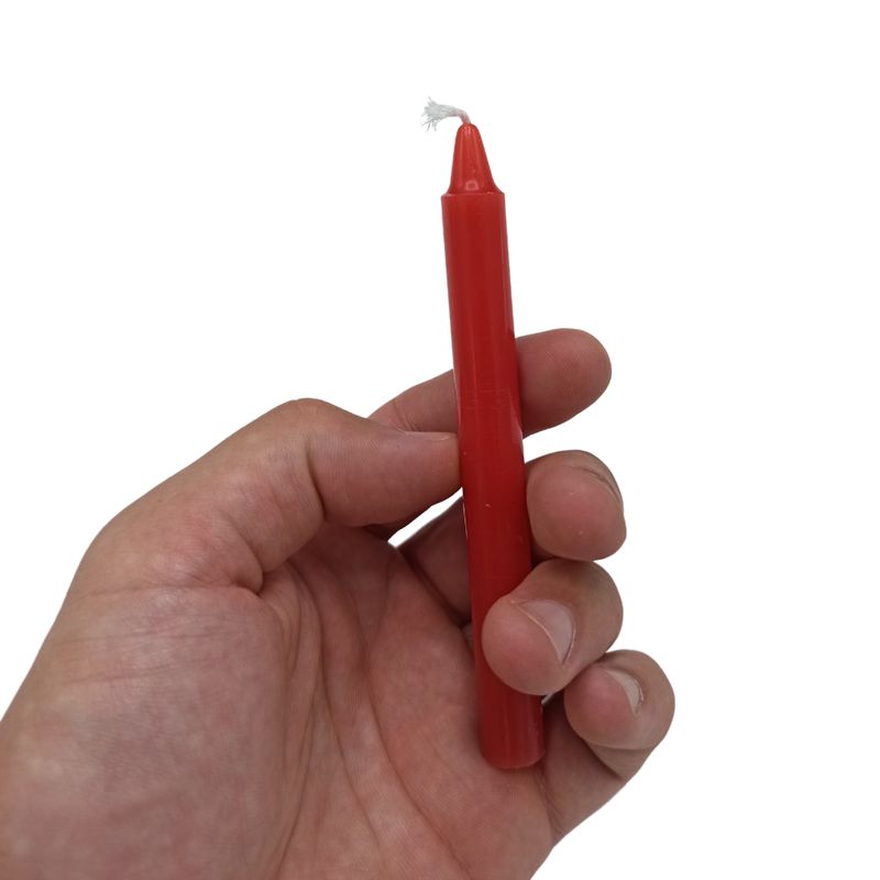 Bougies Magiques Manifestes (pack de 12) - Rouge - Chakra Racine