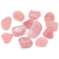 Pierres roulées XL - Quartz rose Grade P