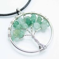 Pendentif Arbre de Vie - Jade