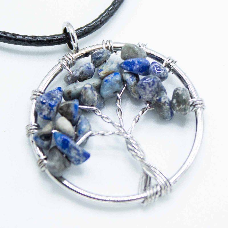 Pendentif Arbre de Vie - Sodalite