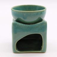 Grand Brûleur à Huile Pièce Porte-bonheur - Jade