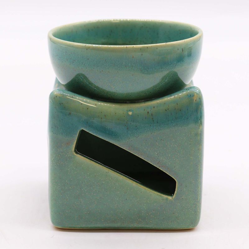 Grand Brûleur à Huile Pièce Porte-bonheur - Jade