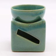 Grand Brûleur à Huile Pièce Porte-bonheur - Jade