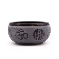 Bol Chantant "Earth Powder" - Om Cinq Bouddhas - 16cm