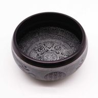 Bol Chantant "Earth Powder" - Om Cinq Bouddhas - 16cm