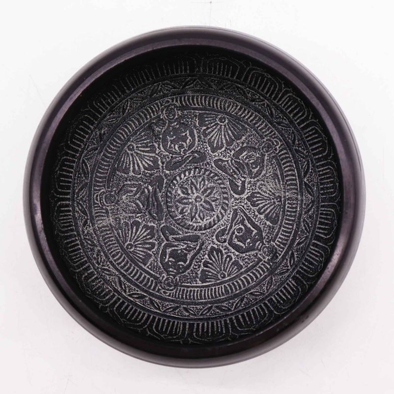 Bol Chantant "Earth Powder" - Om Cinq Bouddhas - 16cm