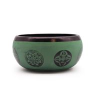 Bol Chantant "Earth Powder" - Mandala Bouddha - 16cm