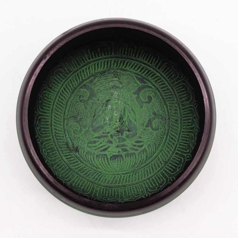 Bol Chantant "Earth Powder" - Mandala Bouddha - 16cm