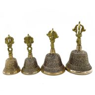 Grande Cloche Tibétaine Tingsha - 7.5x13cm