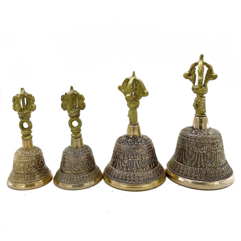 Grande Cloche Tibétaine Tingsha - 7.5x13cm
