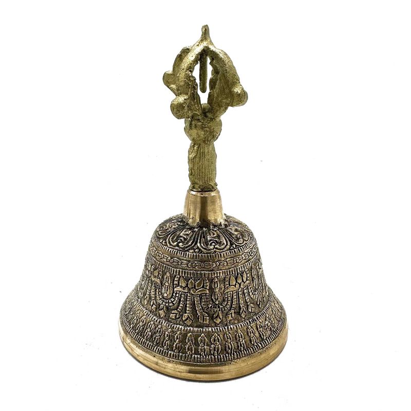 Grande Cloche Tibétaine Tingsha - 8x15cm