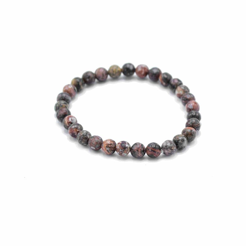 Bracelet de Manifestation en Pierres Précieuses - Peau de léopard – Courage