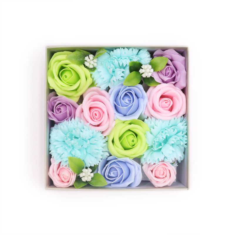 Boîte Carrée - Naissance Bébé - Bleue