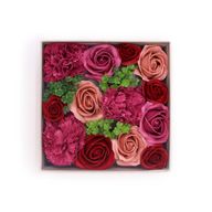 Boîte Carrée - Roses Vintage