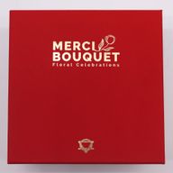 Boîte Carrée - Roses Rouges
