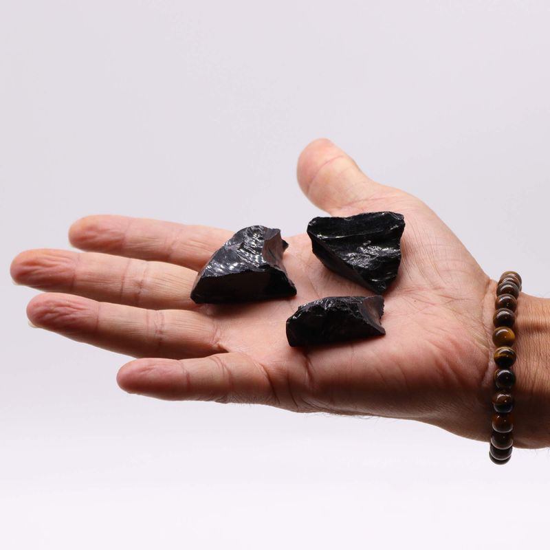 Cristaux Bruts (500g) - Agate noire