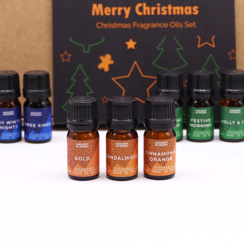Coffret d'Huiles Parfumées Senteurs de Noël