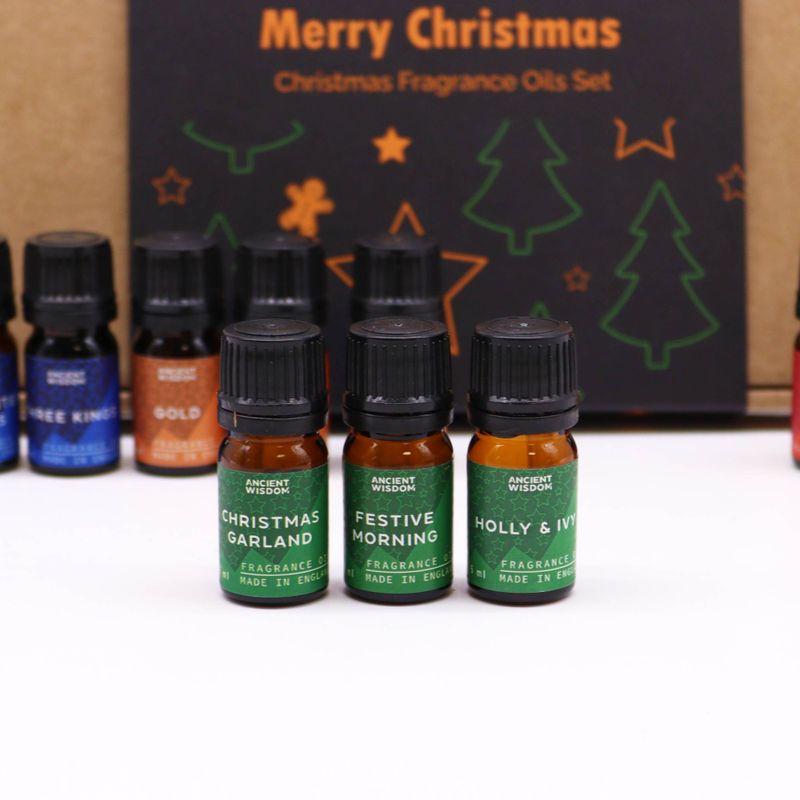 Coffret d'Huiles Parfumées Senteurs de Noël