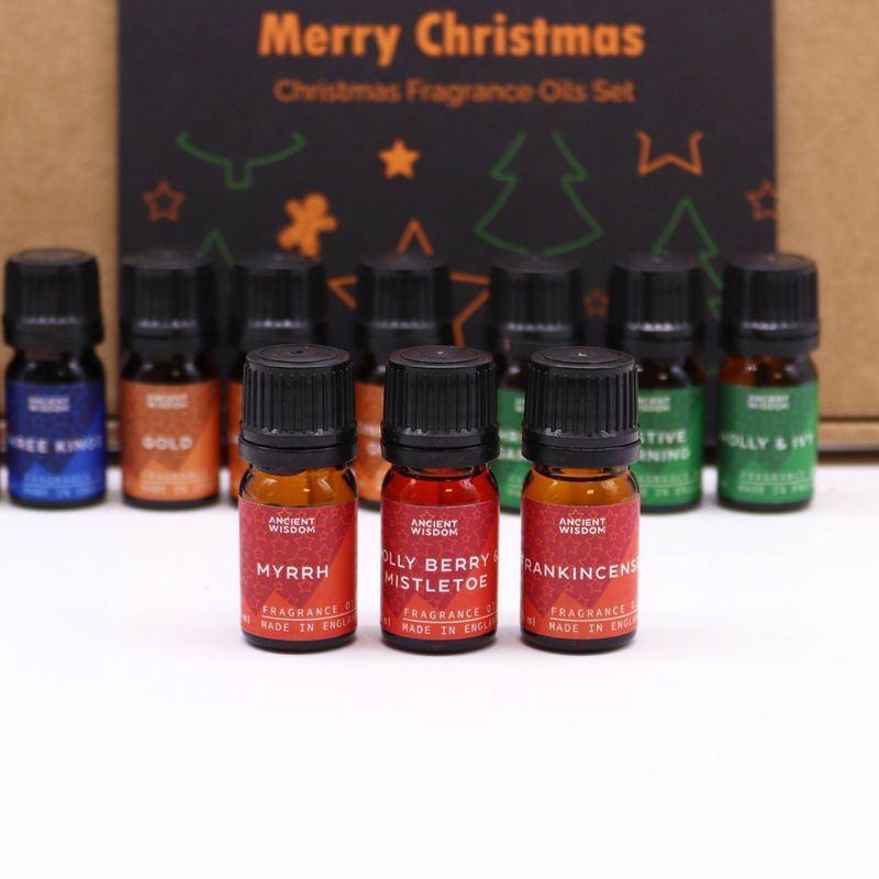 Coffret d'Huiles Parfumées Senteurs de Noël