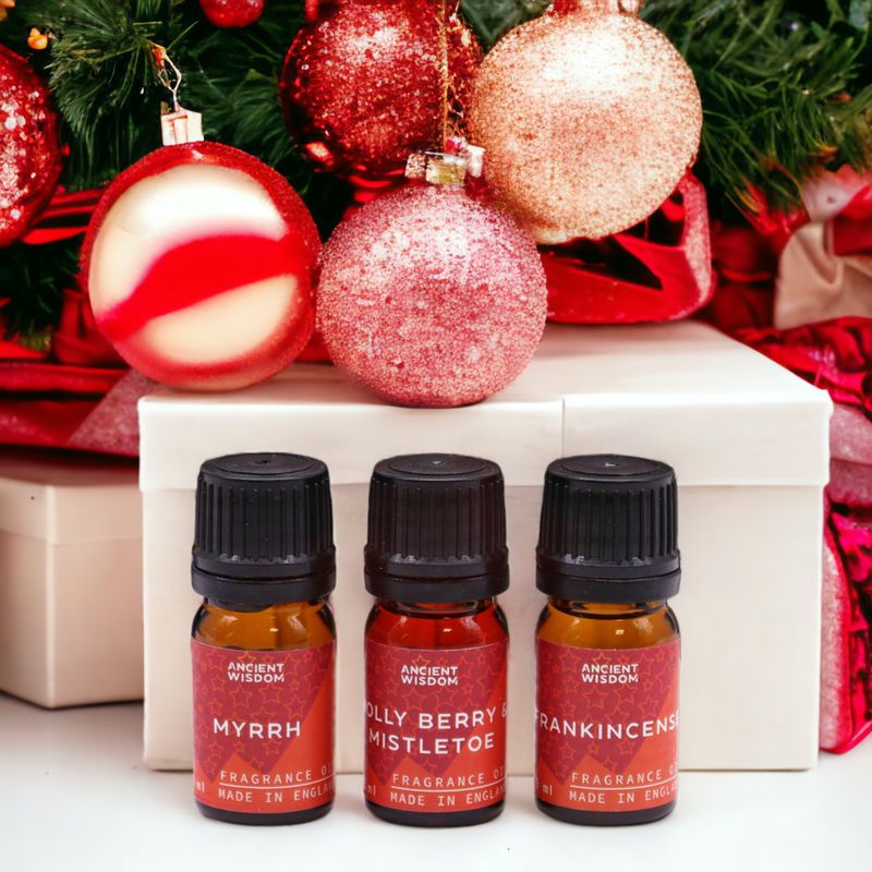 Coffret d'Huiles Parfumées Senteurs de Noël