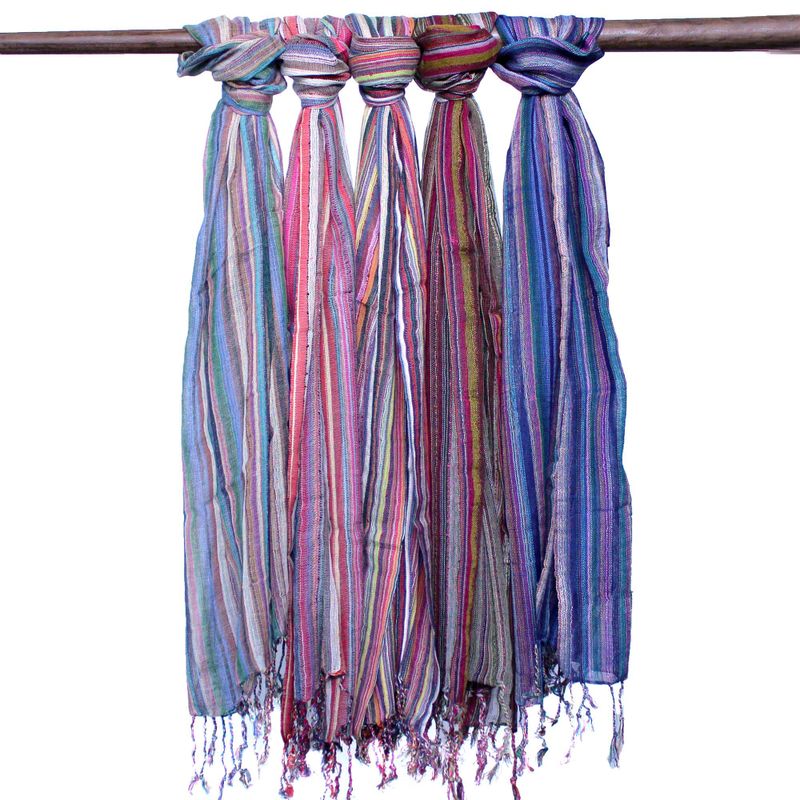 Foulards Boho Indiens - 50x180cm - Couleurs Aléatoires