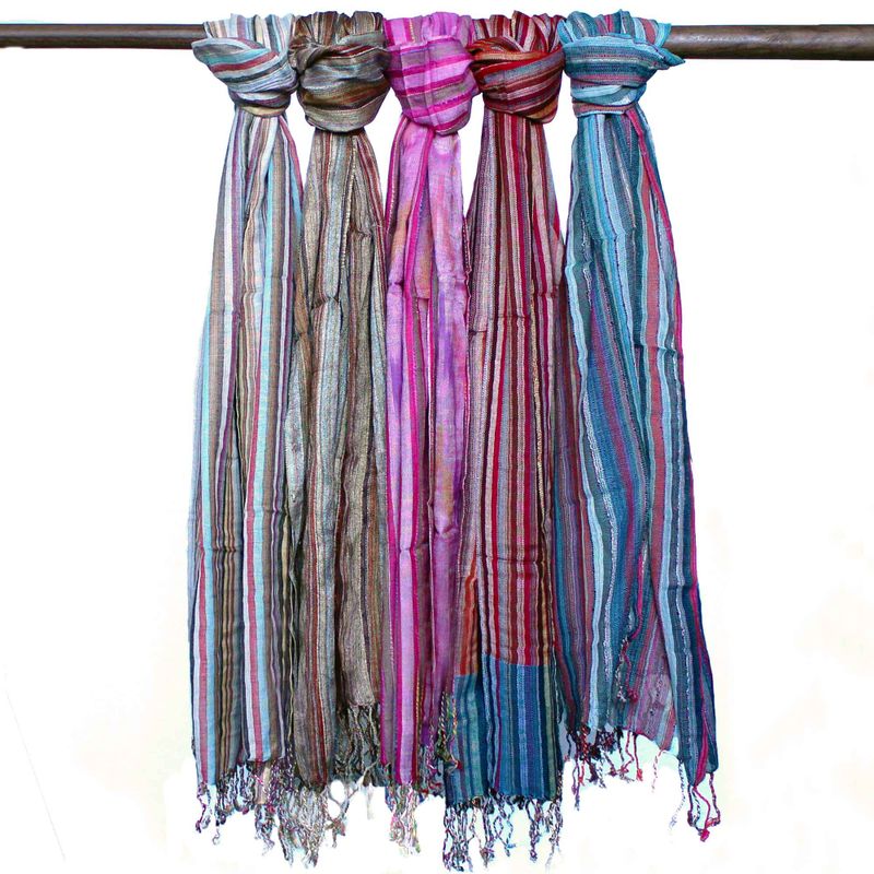 Foulards Boho Indiens - 50x180cm - Couleurs Aléatoires