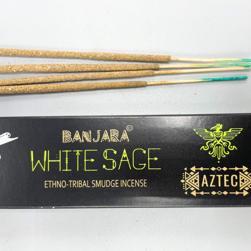 Encens Tribal de Banjara - Sauge Blanche