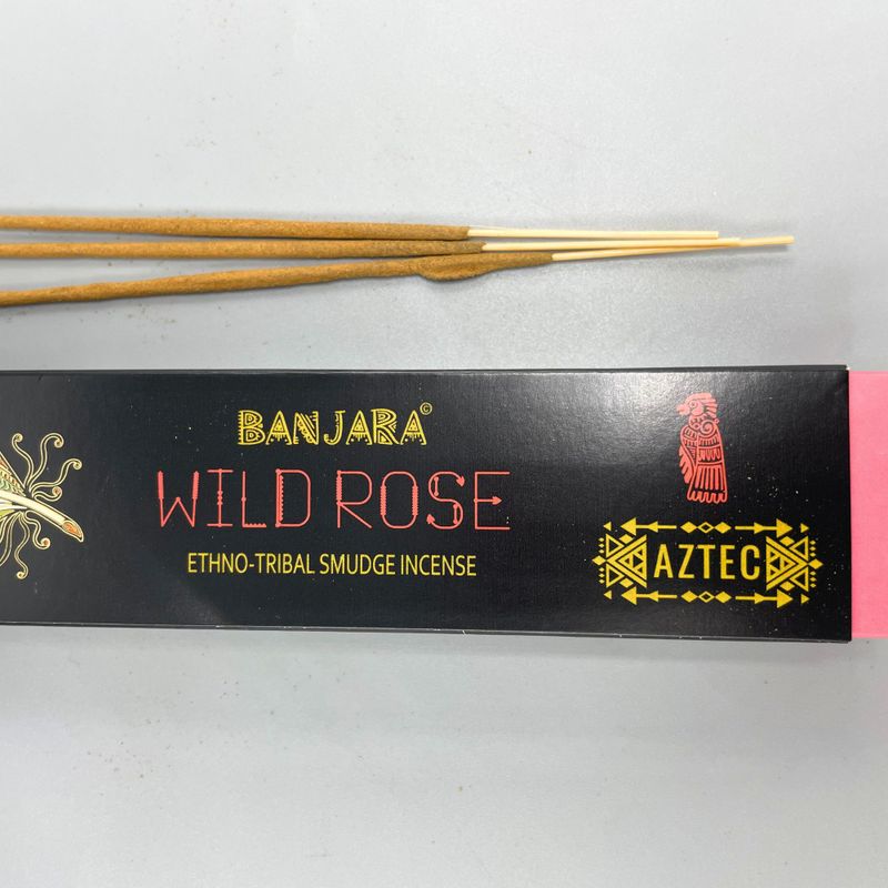 Encens Tribal de Banjara - Rose Sauvage