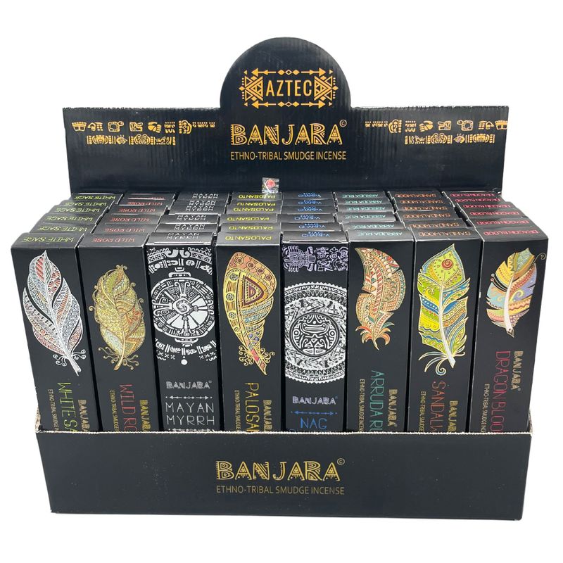 Encens Tribal de Banjara -(8x 6 parfums)