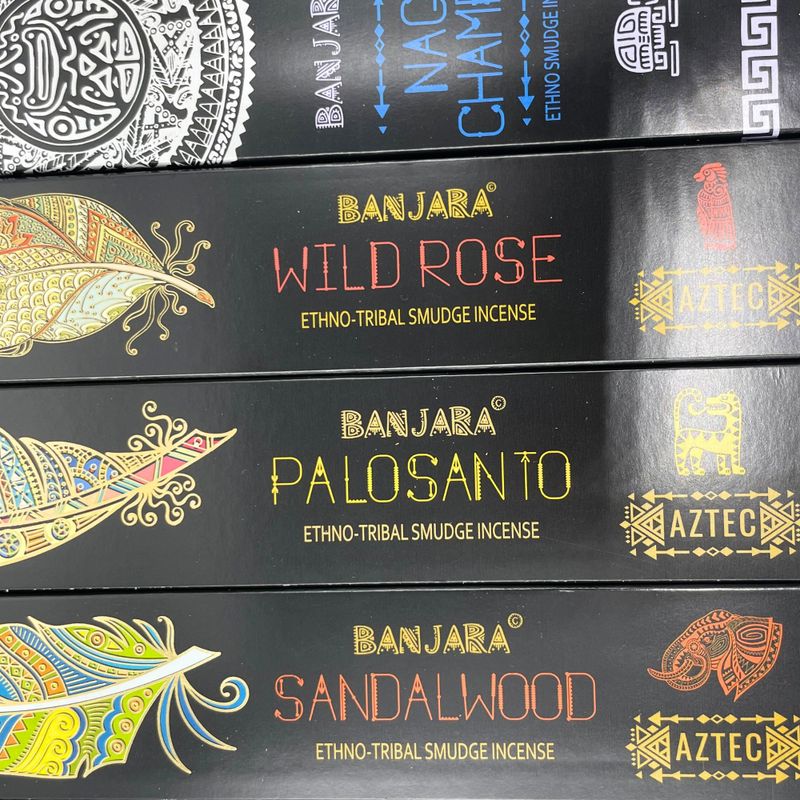 Encens Tribal de Banjara -(8x 6 parfums)