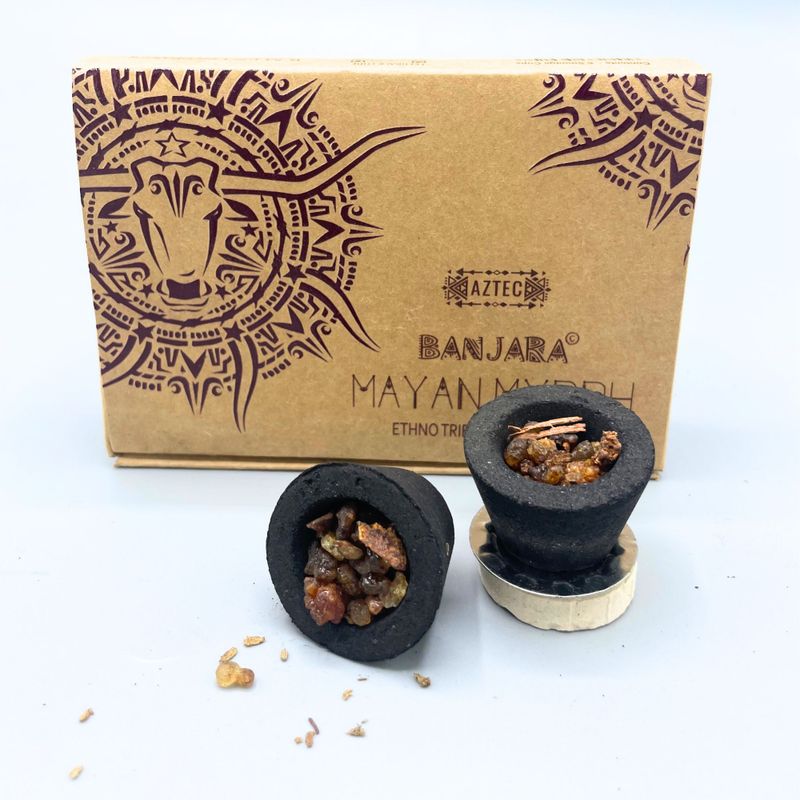 Tasses de Résine de Banjara - Myrrhe