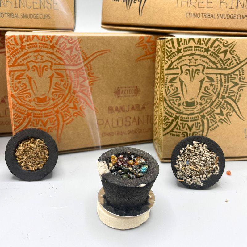 Tasses de Résine de Banjara - Myrrhe