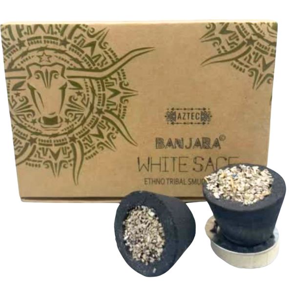Tasses de Résine de Banjara - Sauge Blanche