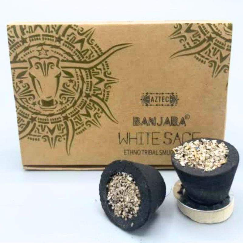 Tasses de Résine de Banjara - Sauge Blanche