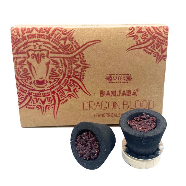 Tasses de Résine de Banjara - Sang de Dragon
