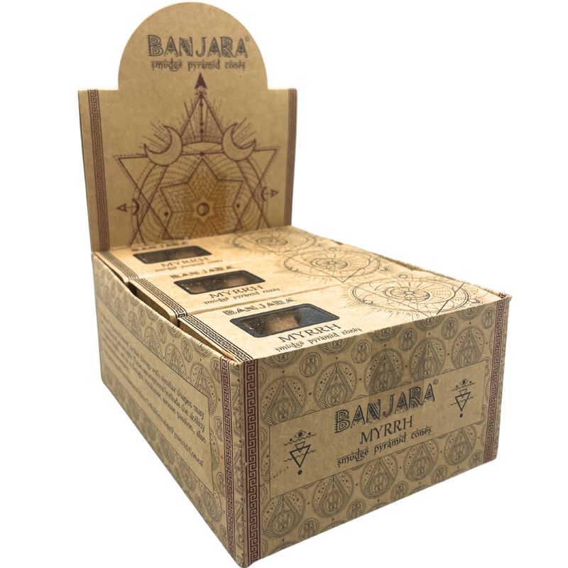 Cônes Pyramidaux Banjara Smudge - Myrrhe
