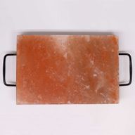 Plaque de cuisson BBQ au sel de l'Himalaya - 30x20x5cm