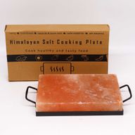 Plaque de cuisson BBQ au sel de l'Himalaya - 30x20x5cm