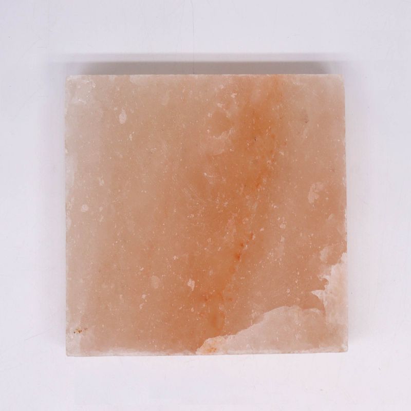 Plaque de Cuisson au Sel de l'Himalaya - Carrée - 20x20x5cm