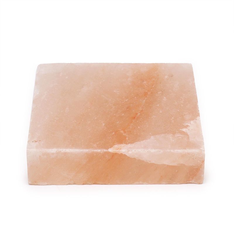 Plaque de Cuisson au Sel de l'Himalaya - Carrée - 20x20x5cm