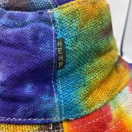 Chapeaux de Festival Boho en Chanvre & Coton, Rapiécé - Tie and dye