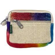 Pochette Carrée en Chanvre Tie and dye