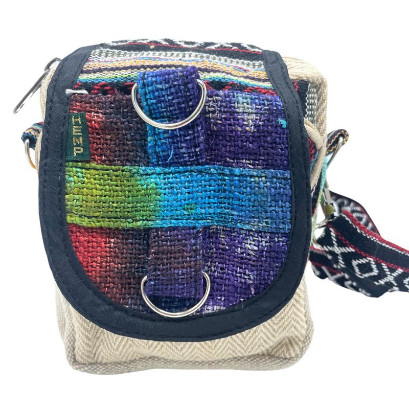 Sac Messager en Chanvre Tie and dye