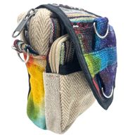 Sac Messager en Chanvre Tie and dye