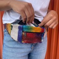Sac à Dos en Chanvre Tie and dye