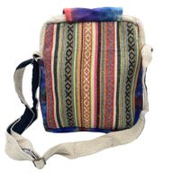 Sac à Dos en Chanvre Tie and dye - Fermeture éclair & Rabat